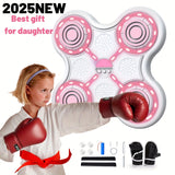 [2025 NEW] Smart Music Boxing Machine with Training System - Adjustable Speed & Volume Home Gym Equipment - Ideal Gift for Boxers