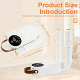 Portable Foldable Shoe & Boot Dryer with Digital Timer - Constant Temperature Home Warmth (110V US Plug)