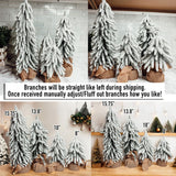 Snow Christmas Trees NEW